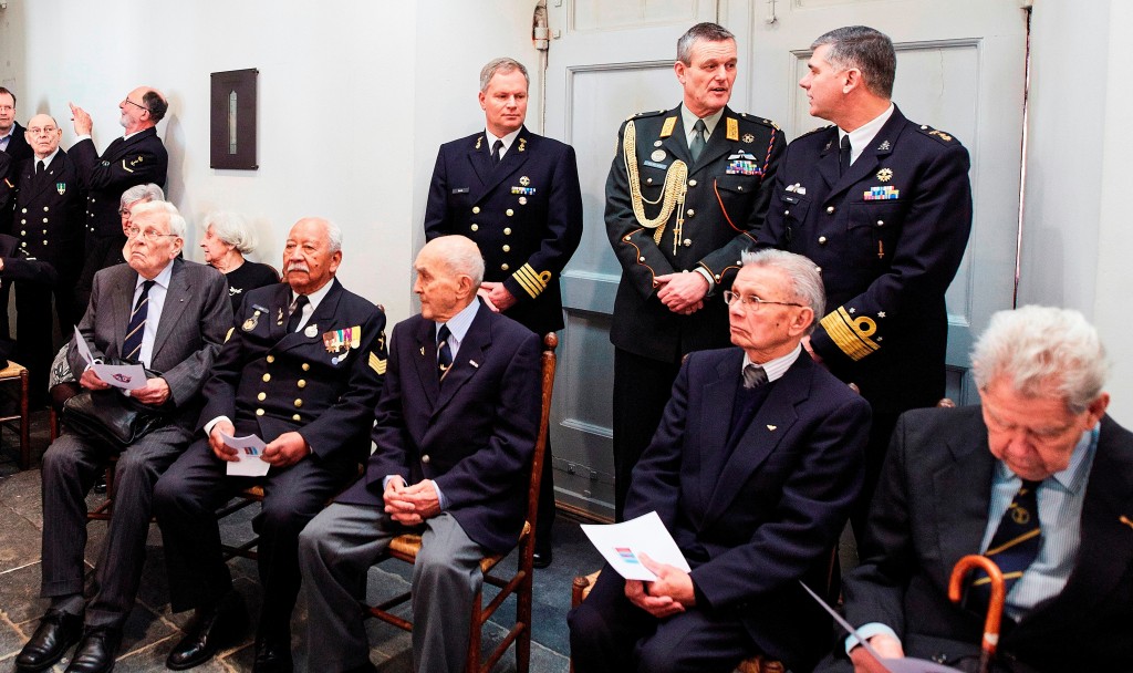 Herdenking Slag om de Javazee in Kloosterkerk