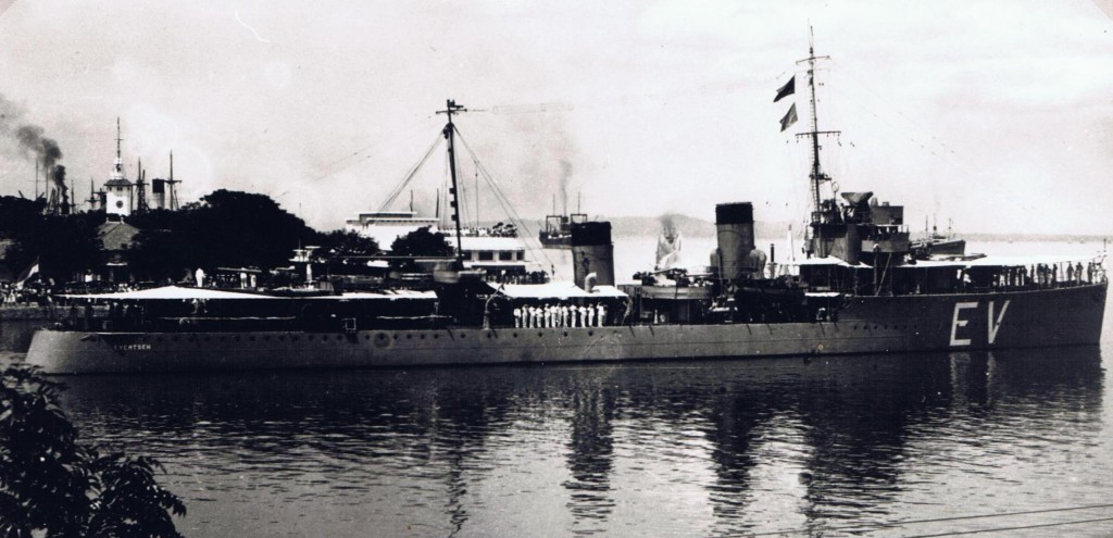 Torpedobootjager Hr.Ms. "Evertsen"